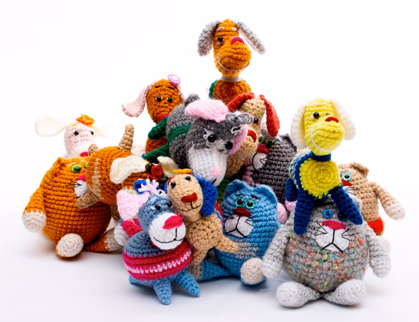 Kit 3 Pelúcias Pequenas